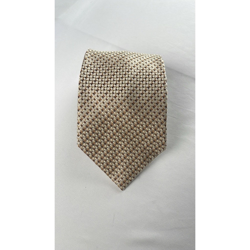 Joseph Addo 100% Silk Handmade Gold Tie Designed in Italy